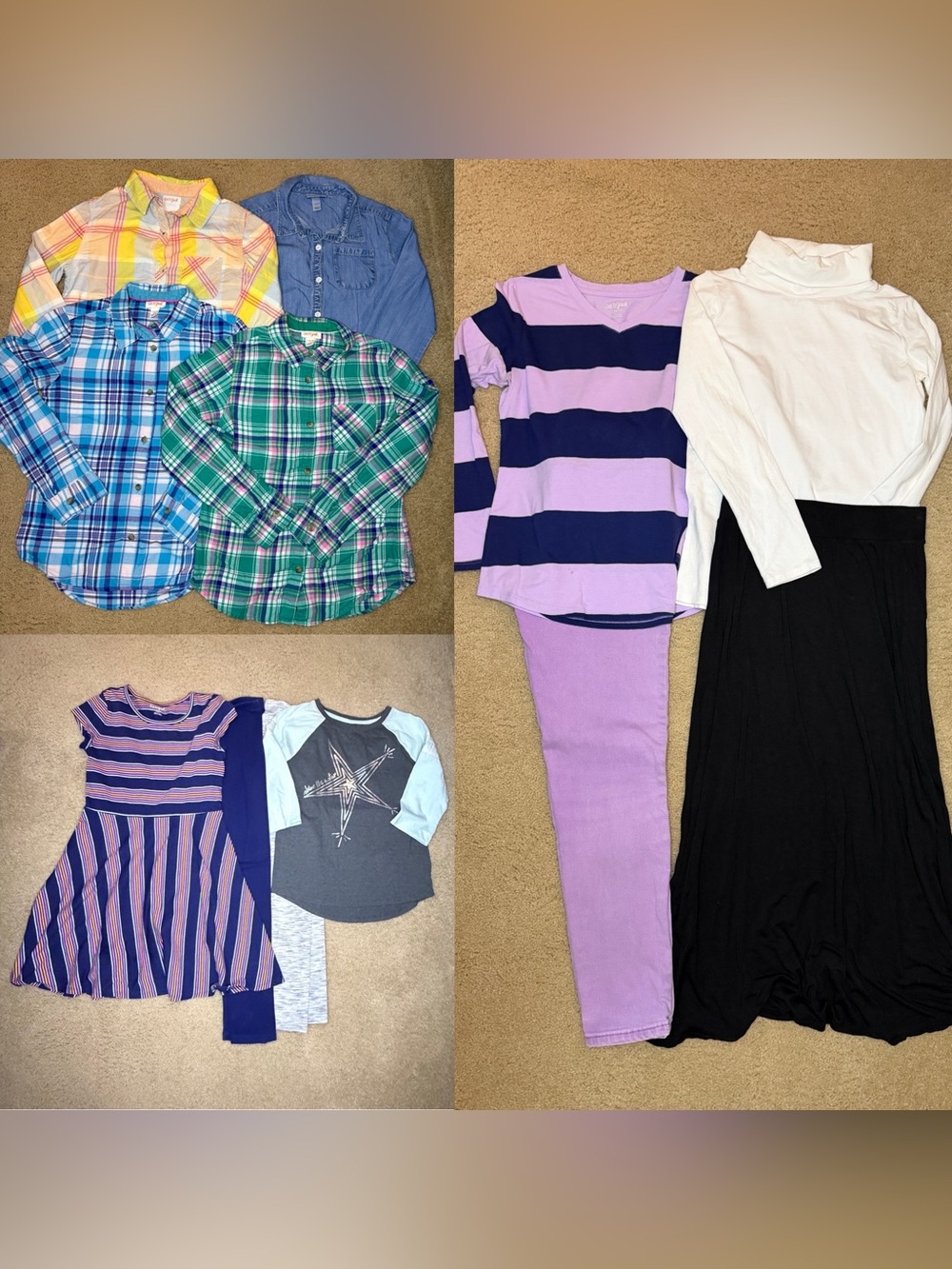Cat & Jack girls 10/12 bundle